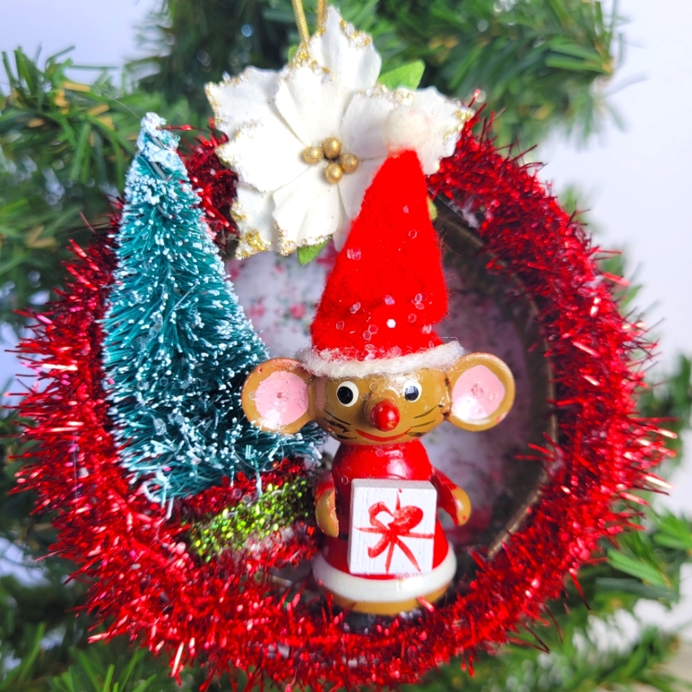 Vintage Christmas Tree Ornament